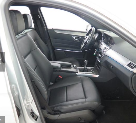 Left hand drive car MERCEDES E CLASS (01/06/2015) - 